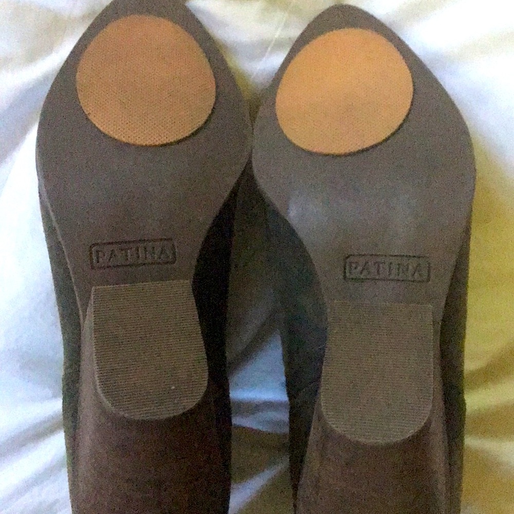Portland Leather Dakota Western Boots Booties Suede Patina